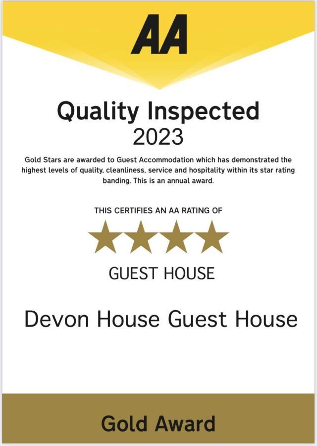 Devon House Guest House Paignton Exterior photo